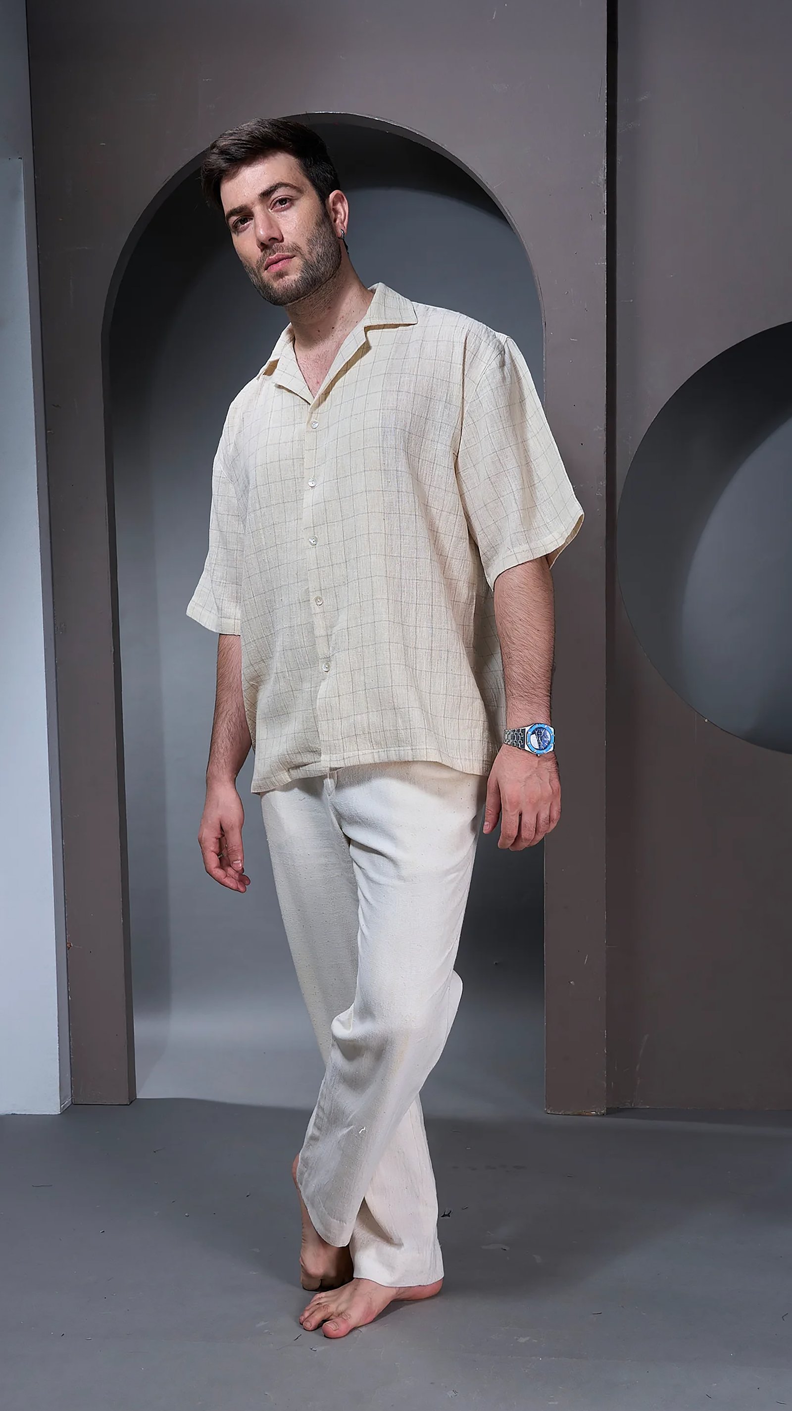 THE NOMAD GRID SHIRT
