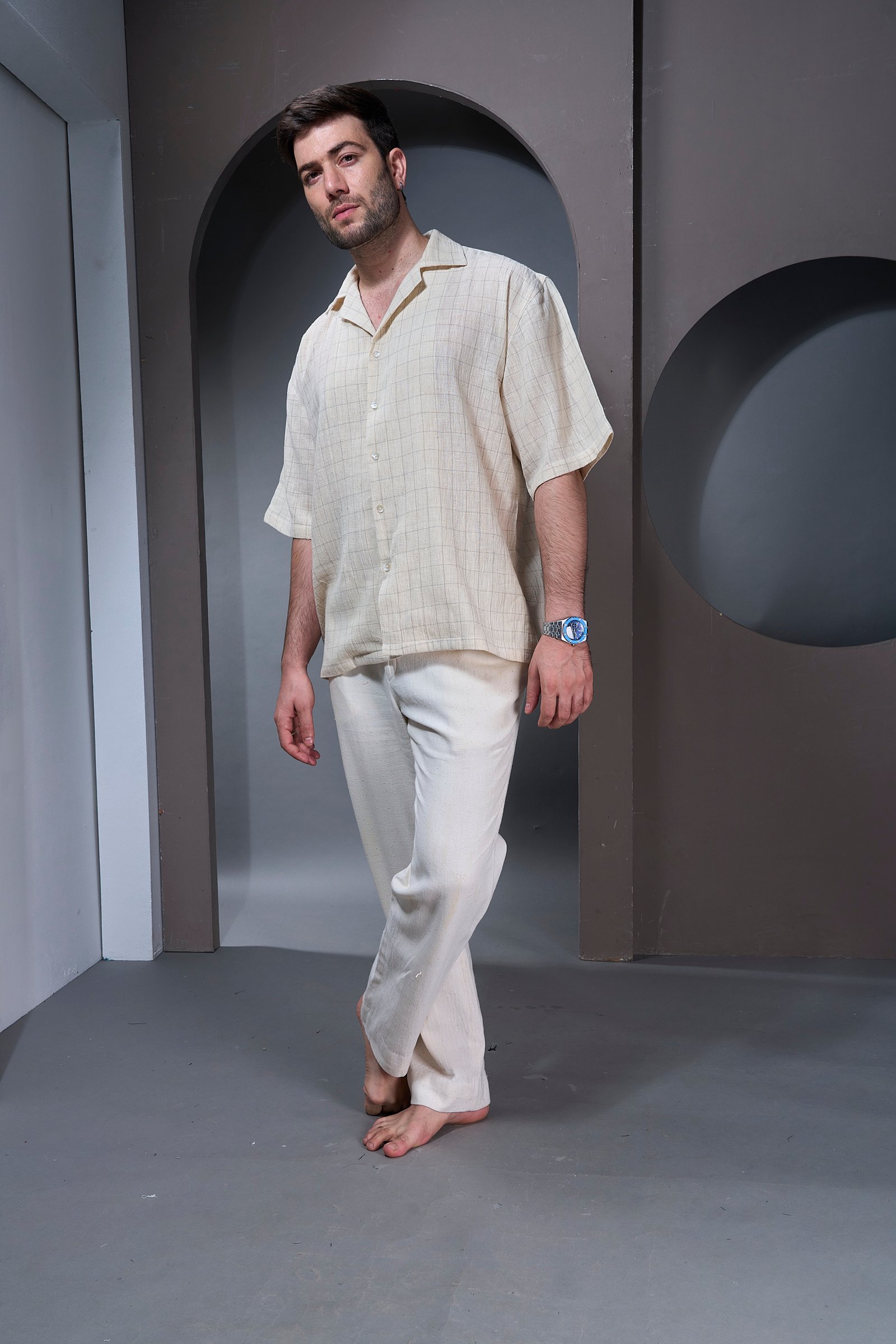 THE NOMAD GRID SHIRT